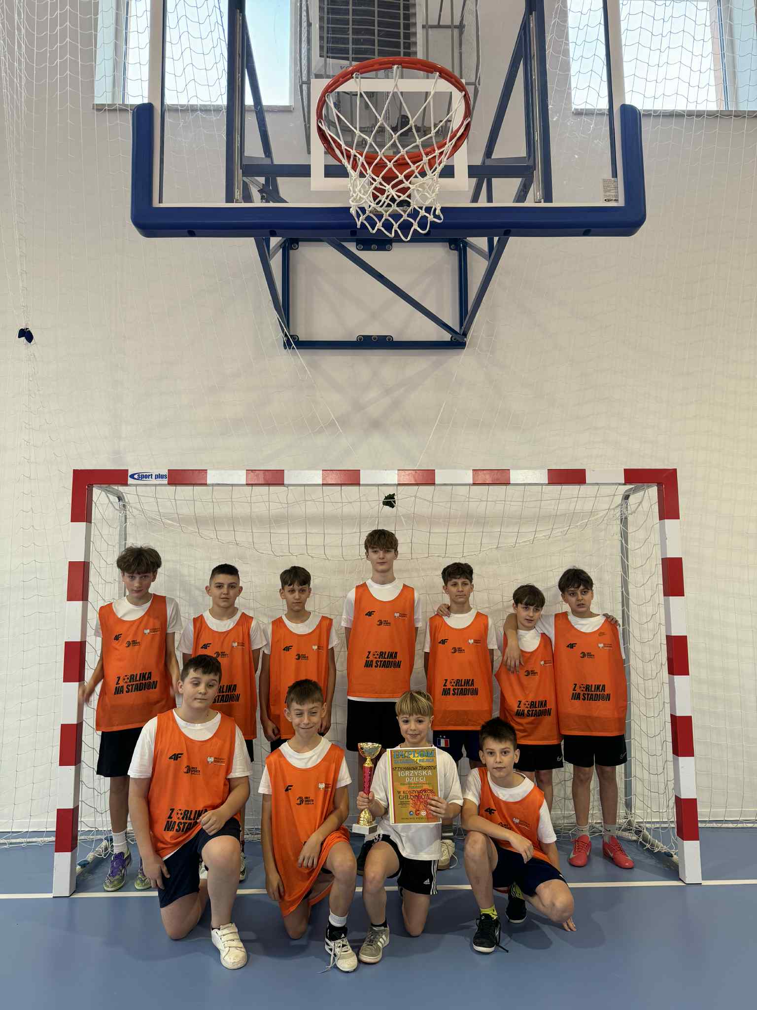 Zawody w koszykówce - rejon